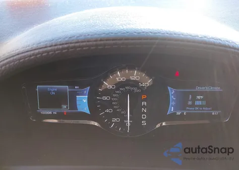 2013 Lincoln Mkx z USA, uszkodzony, nr VIN 2LMDJ6JK7DBL28957